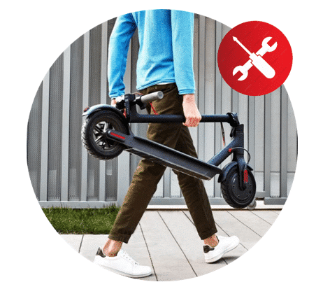 e Scooter reifen wechseln