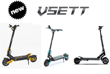 VSETT Elektro Scooter jetzt erhältlich bei KissMyWheels