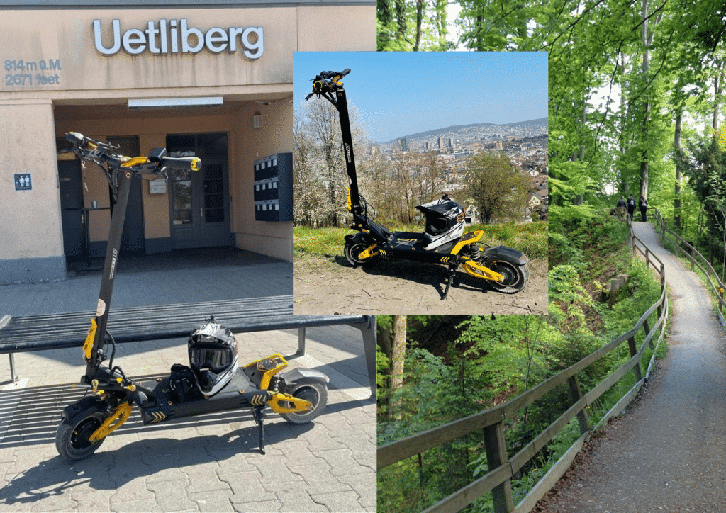 Elektro-Scooter fahren in Zürich