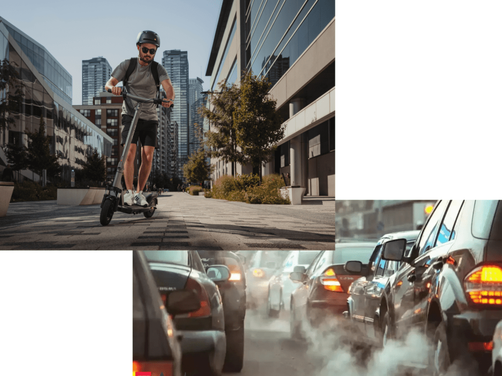 Die Vorteile von Elektroscootern gegenüber gasbetriebenen Fahrzeugen